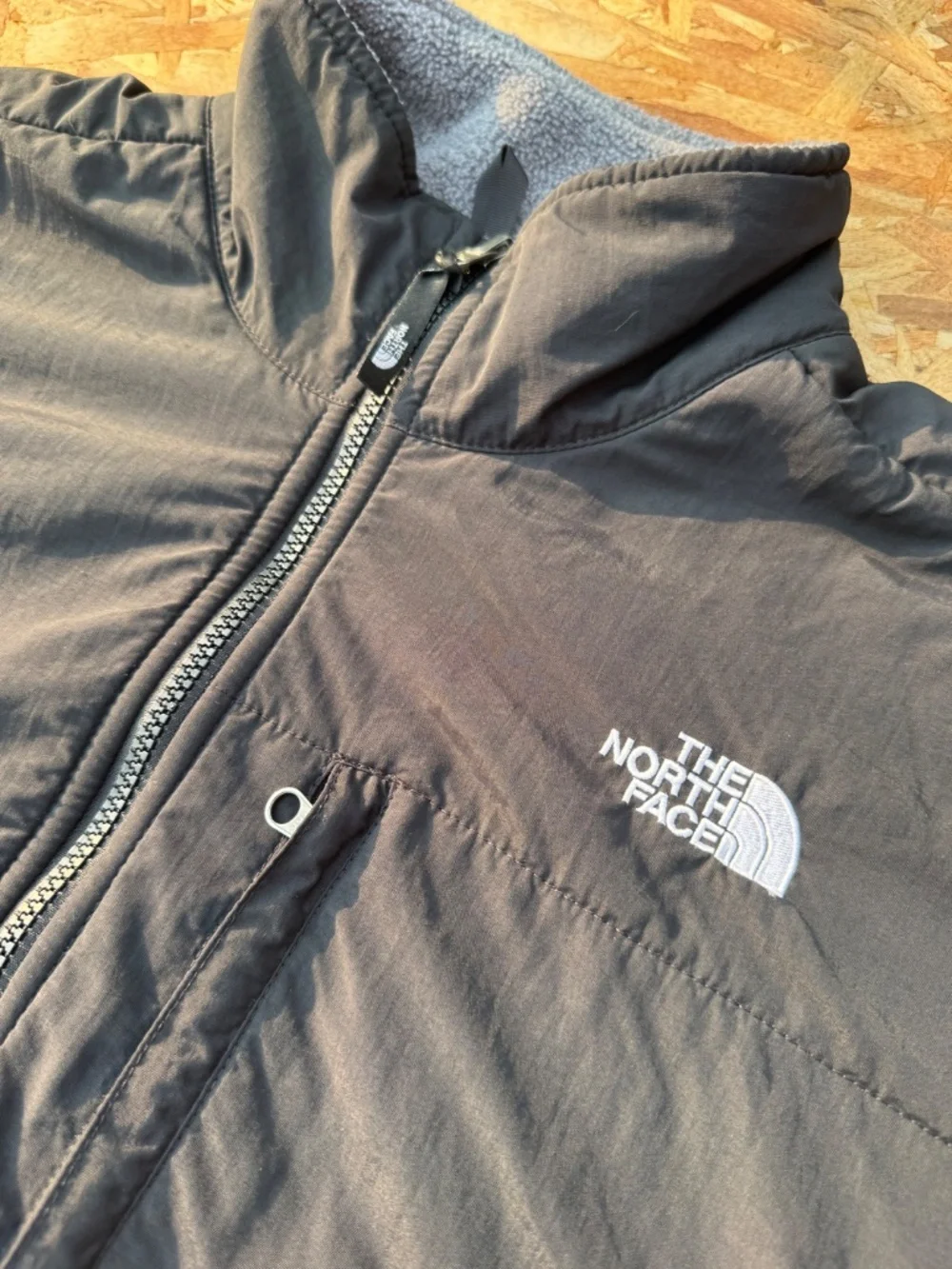 Vintage 90’s The North Face Jacket Men’s Size XL Gray Denali Fleece Polartec